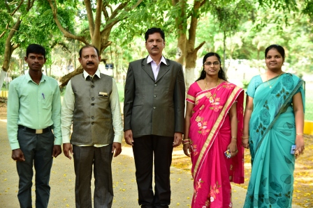 Department of English with the Vice Principal Dr.T.K.V.Srinivasa Rao