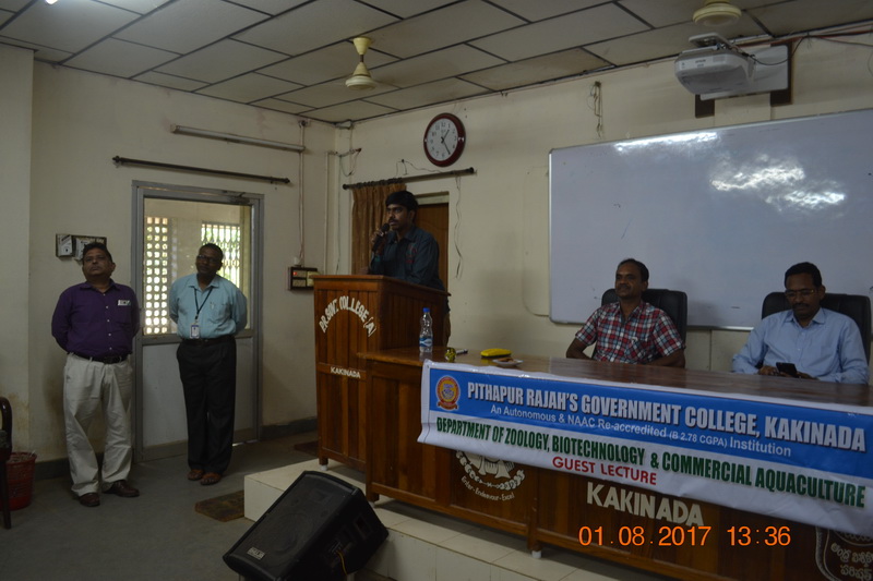 Guest Lecture by Dr. D. Srinivasulu 