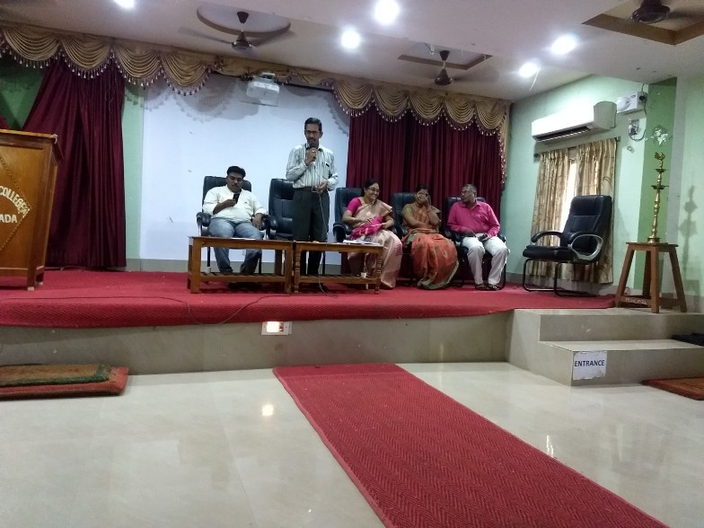 Faculty Induction Programme to Contract & guest faculty by IQAC on 24-07-2019