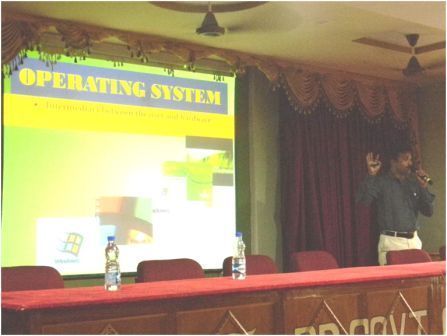 Guest Lecture on â€œCareer Awareness ProgrammeÂ  on Computer Hardware and Networkingâ€ (September, 2015)